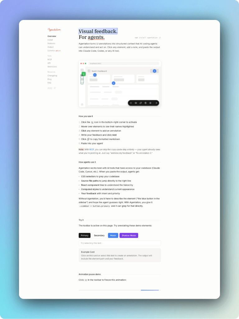 Design de exemplo 3